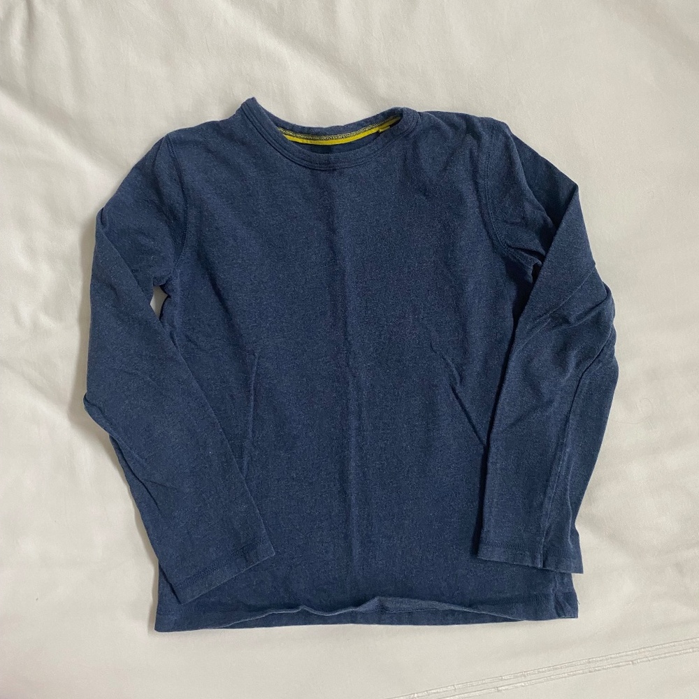 Boden Boys Long Sleeve Blue Shirt Sz 9-10